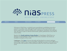 Tablet Screenshot of niaspress.dk